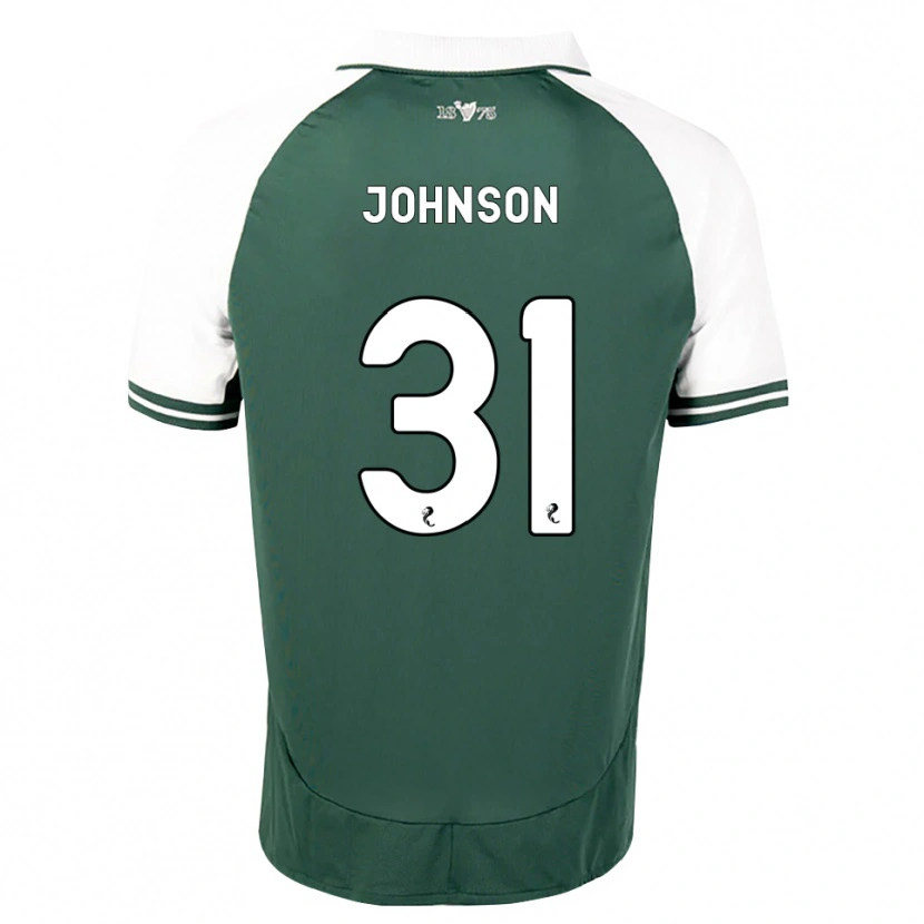 Danxen Homem Camisola Murray Johnson #31 Verde Mar Branco Principal 2026/27 Camisa Brasil