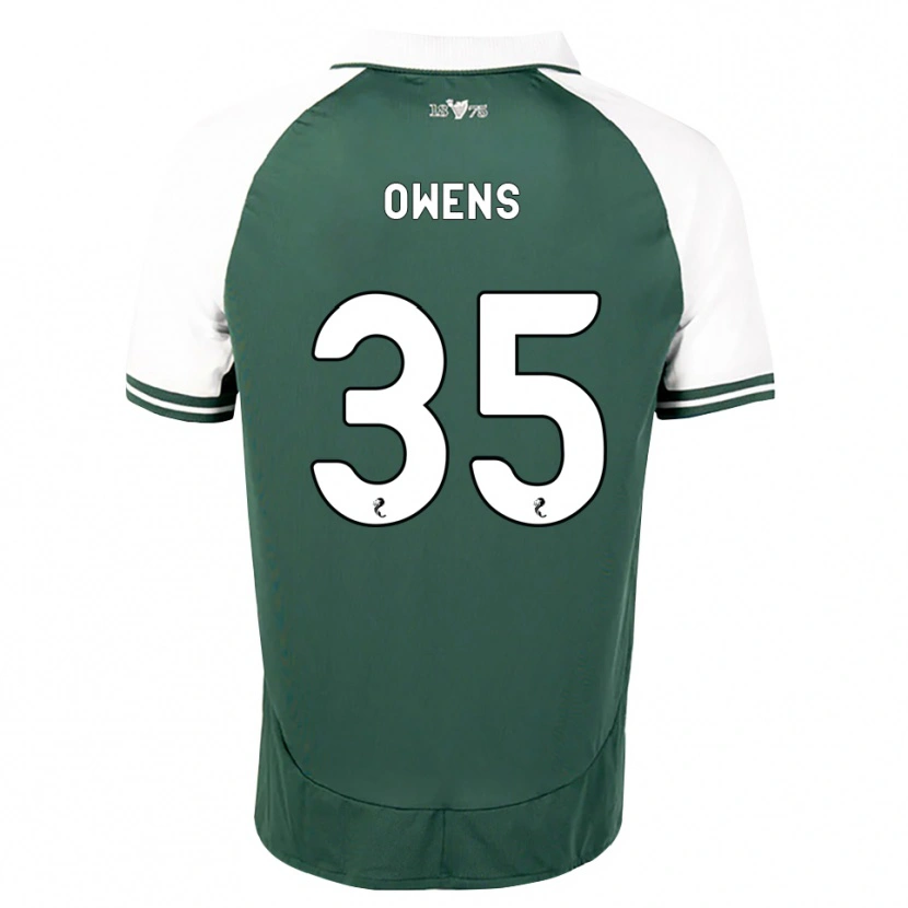 Danxen Homem Camisola Freddie Owens #35 Verde Mar Branco Principal 2026/27 Camisa Brasil