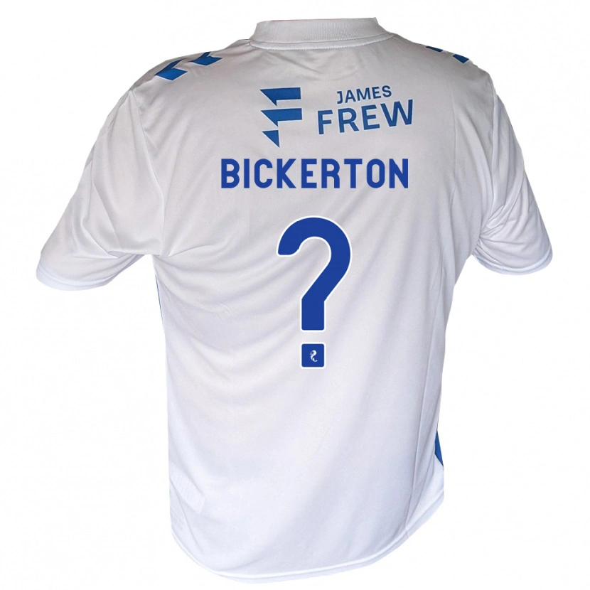 Danxen Homem Camisola Cole Bickerton #0 Azul Real Branco Principal 2026/27 Camisa Brasil