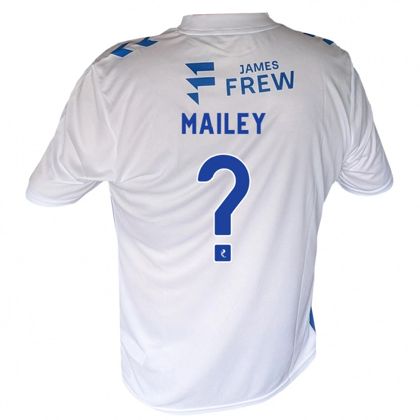 Danxen Homem Camisola Cara Mailey #0 Azul Real Branco Principal 2026/27 Camisa Brasil