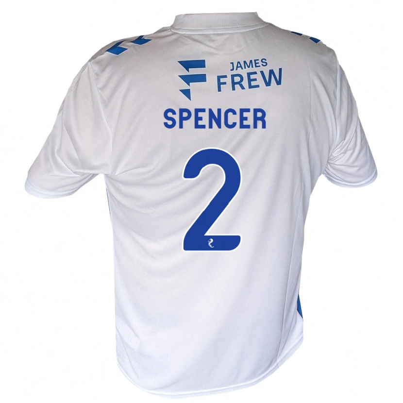 Danxen Homem Camisola Joe Spencer #2 Azul Real Branco Principal 2026/27 Camisa Brasil