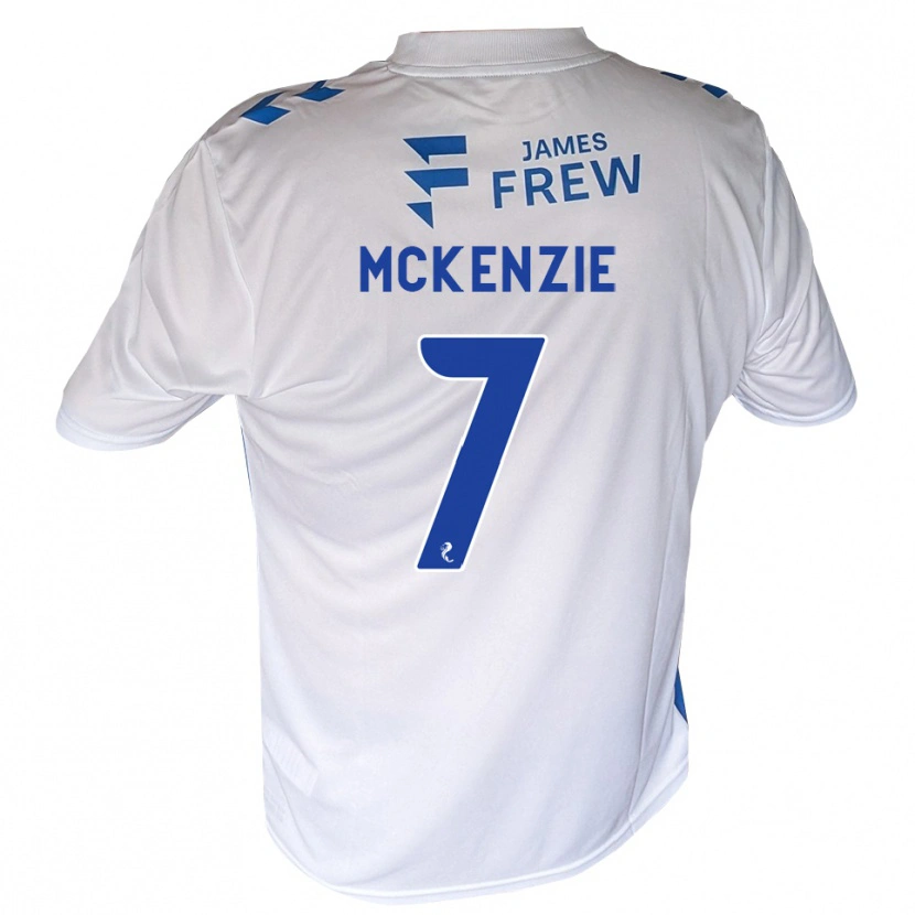Danxen Homem Camisola Rory Mckenzie #7 Azul Real Branco Principal 2026/27 Camisa Brasil