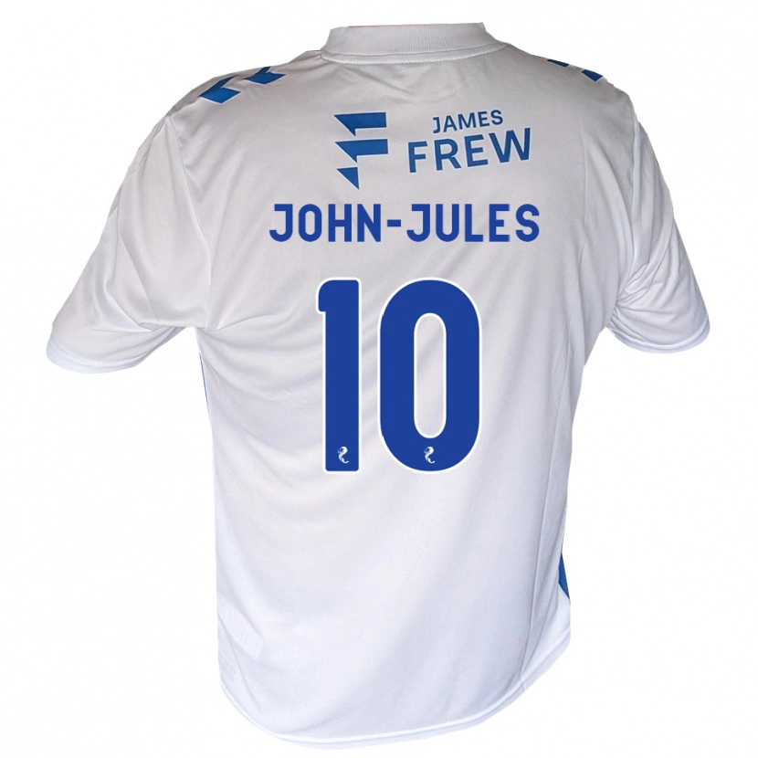 Danxen Homem Camisola Tyreece John-Jules #10 Azul Real Branco Principal 2026/27 Camisa Brasil