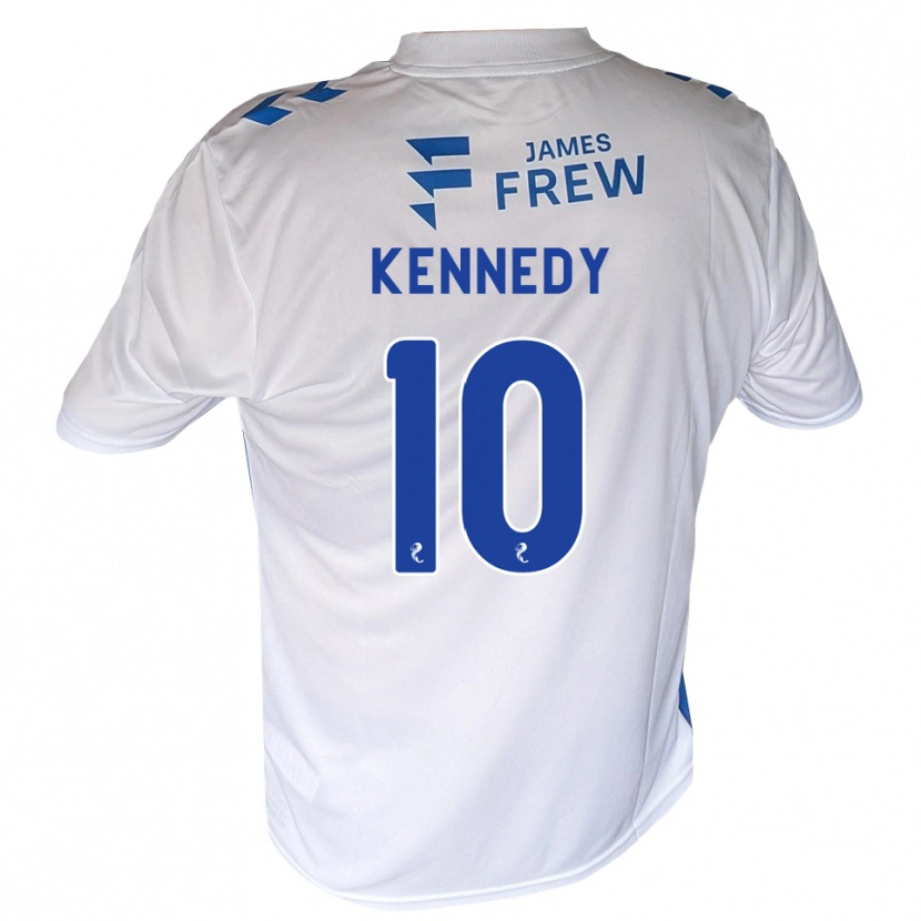 Danxen Homem Camisola Matty Kennedy #10 Azul Real Branco Principal 2026/27 Camisa Brasil