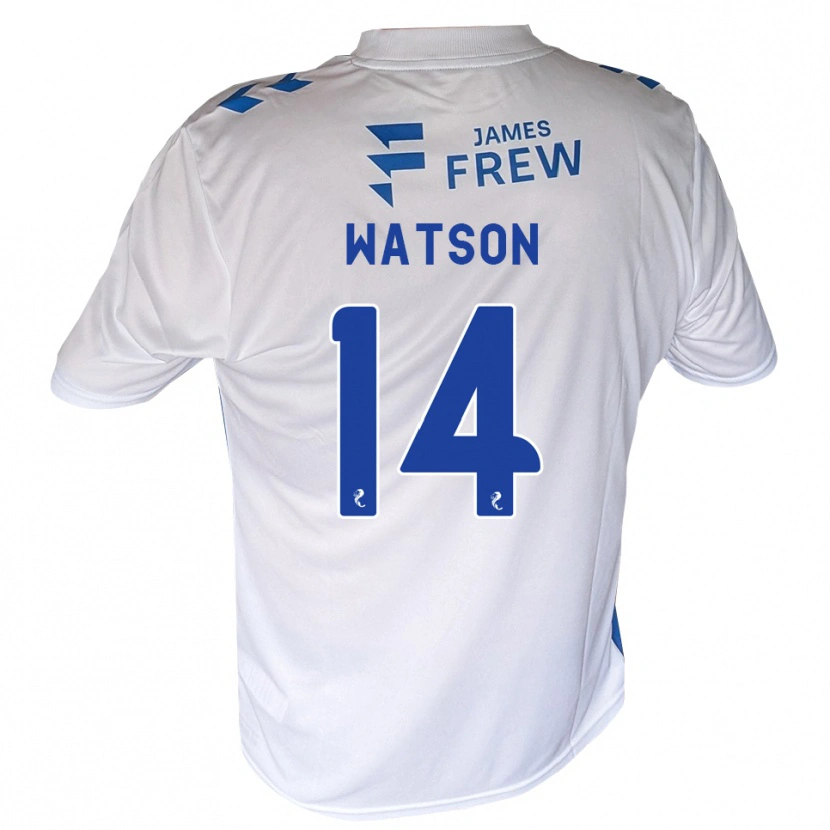 Danxen Homem Camisola Craig Watson #14 Azul Real Branco Principal 2026/27 Camisa Brasil