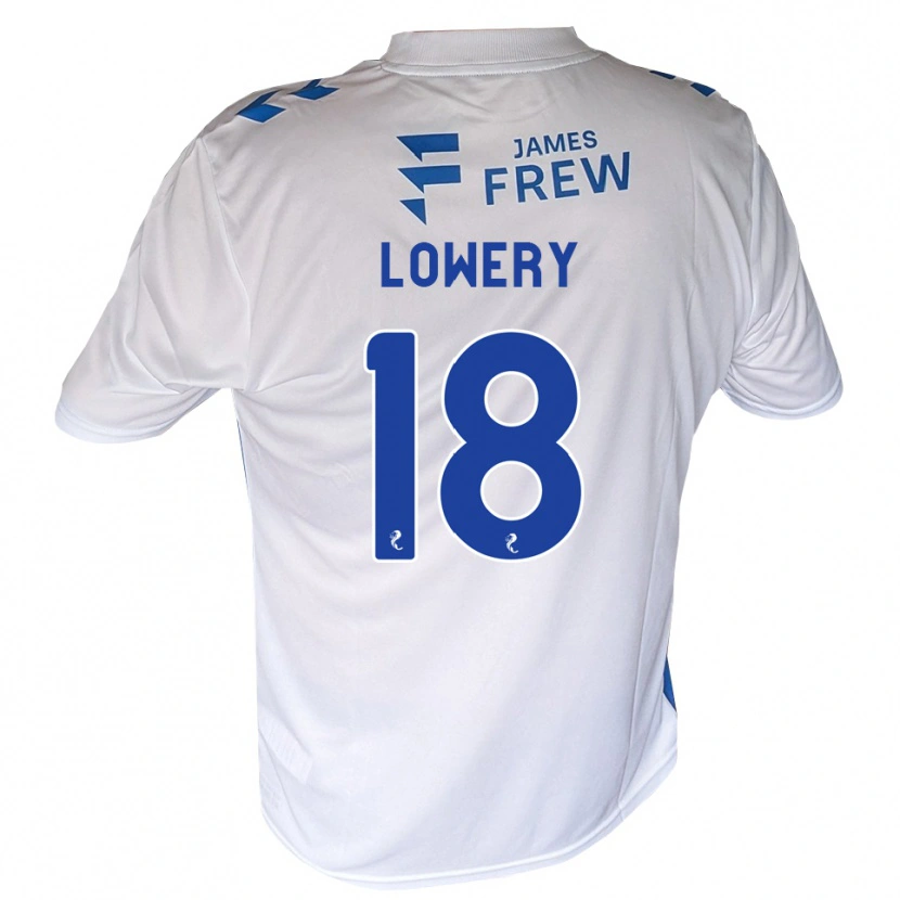 Danxen Homem Camisola Tom Lowery #18 Azul Real Branco Principal 2026/27 Camisa Brasil