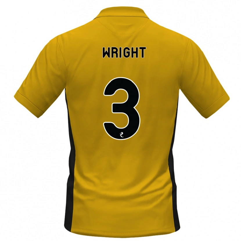 Danxen Homem Camisola Duncan Wright #3 Laranja Preto Principal 2026/27 Camisa Brasil