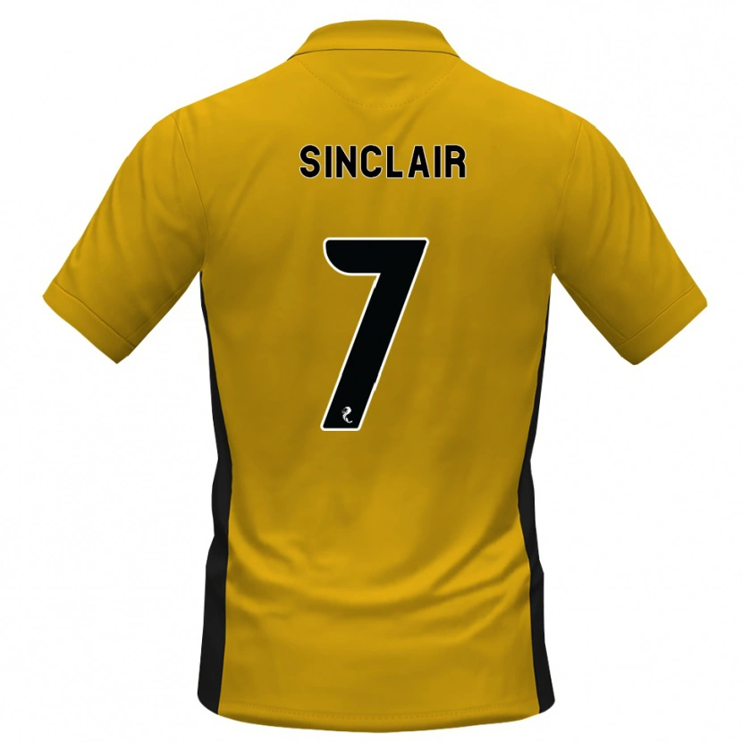 Danxen Homem Camisola Tyrese Sinclair #7 Laranja Preto Principal 2026/27 Camisa Brasil