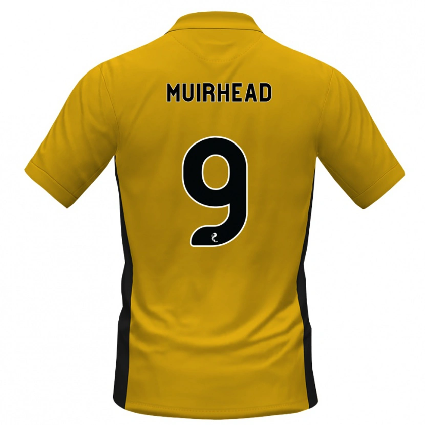 Danxen Homem Camisola Robbie Muirhead #9 Laranja Preto Principal 2026/27 Camisa Brasil