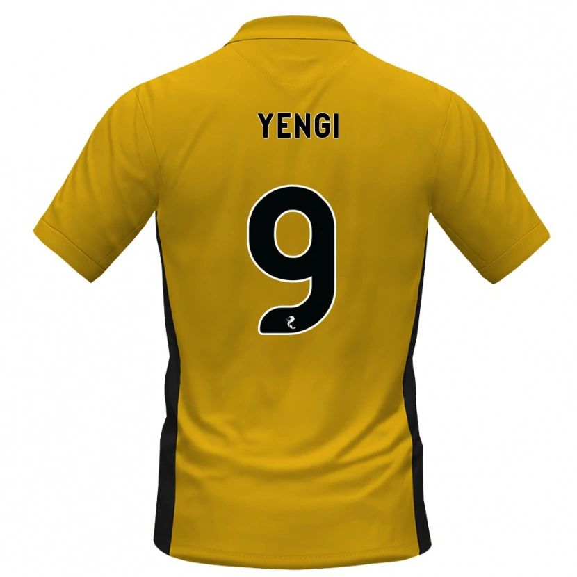 Danxen Homem Camisola Tete Yengi #9 Laranja Preto Principal 2026/27 Camisa Brasil