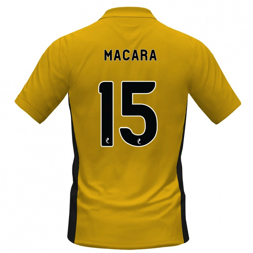 Danxen Homem Camisola Elise Macara #15 Laranja Preto Principal 2026/27 Camisa Brasil