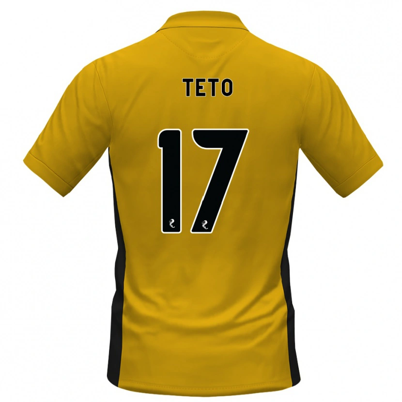 Danxen Homem Camisola Aphelele Teto #17 Laranja Preto Principal 2026/27 Camisa Brasil