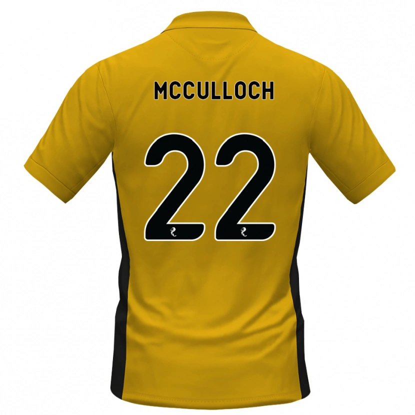 Danxen Homem Camisola Seren Mcculloch #22 Laranja Preto Principal 2026/27 Camisa Brasil