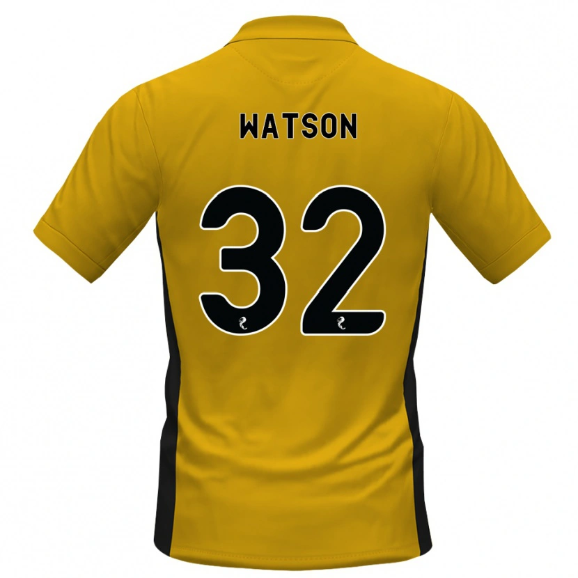 Danxen Homem Camisola Ashley Watson #32 Laranja Preto Principal 2026/27 Camisa Brasil