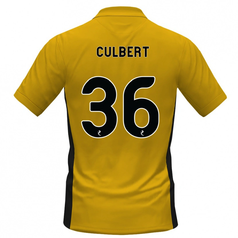 Danxen Homem Camisola Sam Culbert #36 Laranja Preto Principal 2026/27 Camisa Brasil