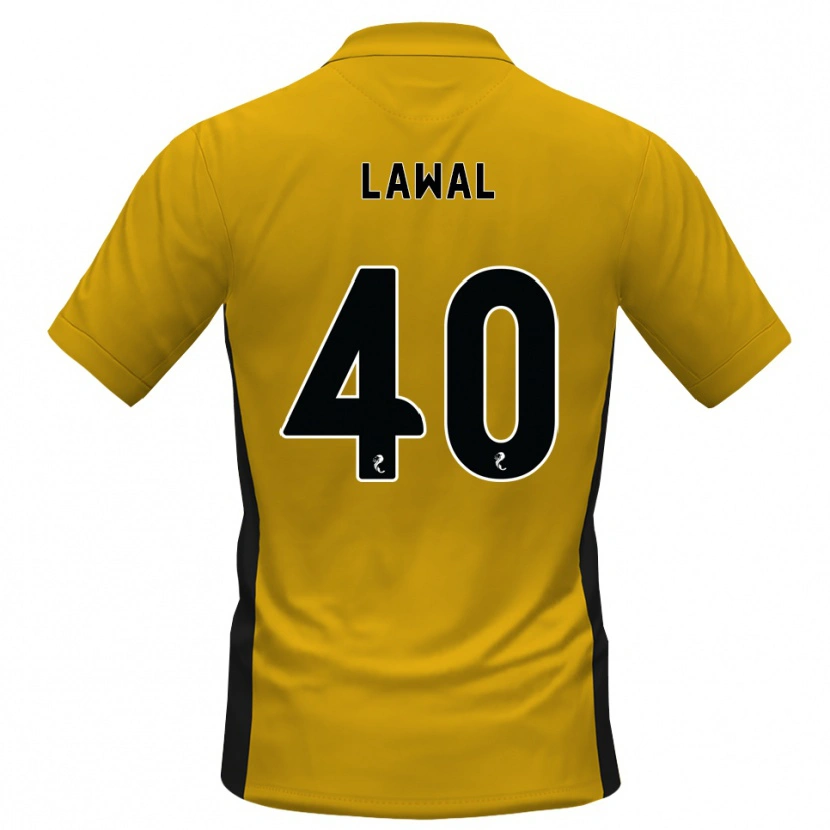 Danxen Homem Camisola Samson Lawal #40 Laranja Preto Principal 2026/27 Camisa Brasil