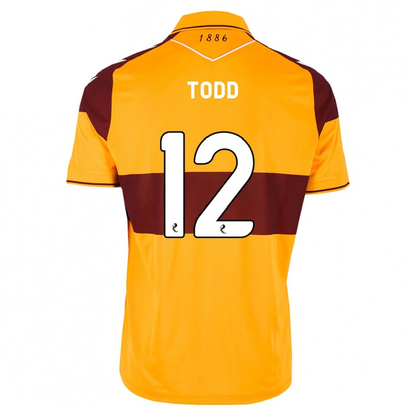 Danxen Homem Camisola Rachel Todd #12 Marrom Laranja Principal 2026/27 Camisa Brasil