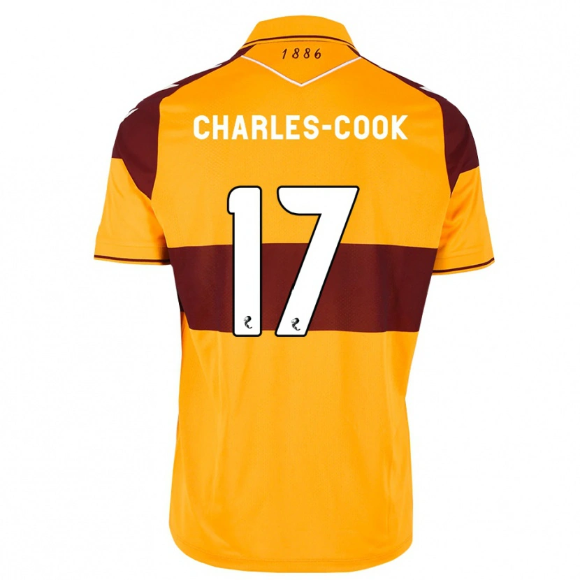 Danxen Homem Camisola Regan Charles-Cook #17 Marrom Laranja Principal 2026/27 Camisa Brasil