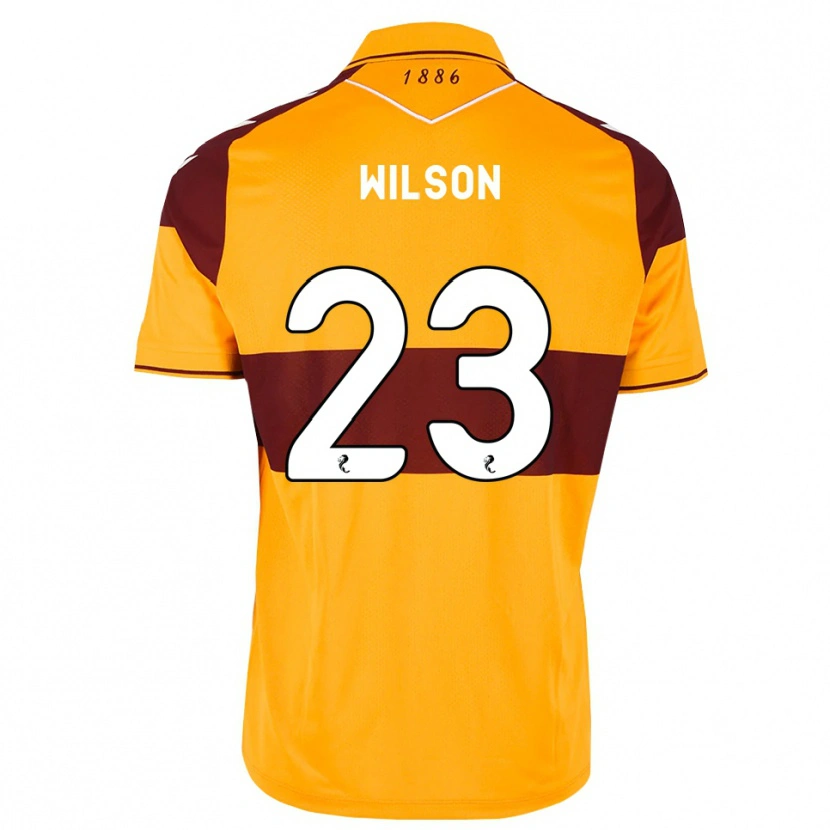 Danxen Homem Camisola Ewan Wilson #23 Marrom Laranja Principal 2026/27 Camisa Brasil