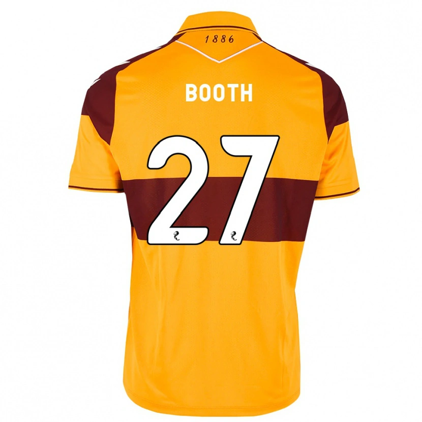 Danxen Homem Camisola Mikey Booth #27 Marrom Laranja Principal 2026/27 Camisa Brasil