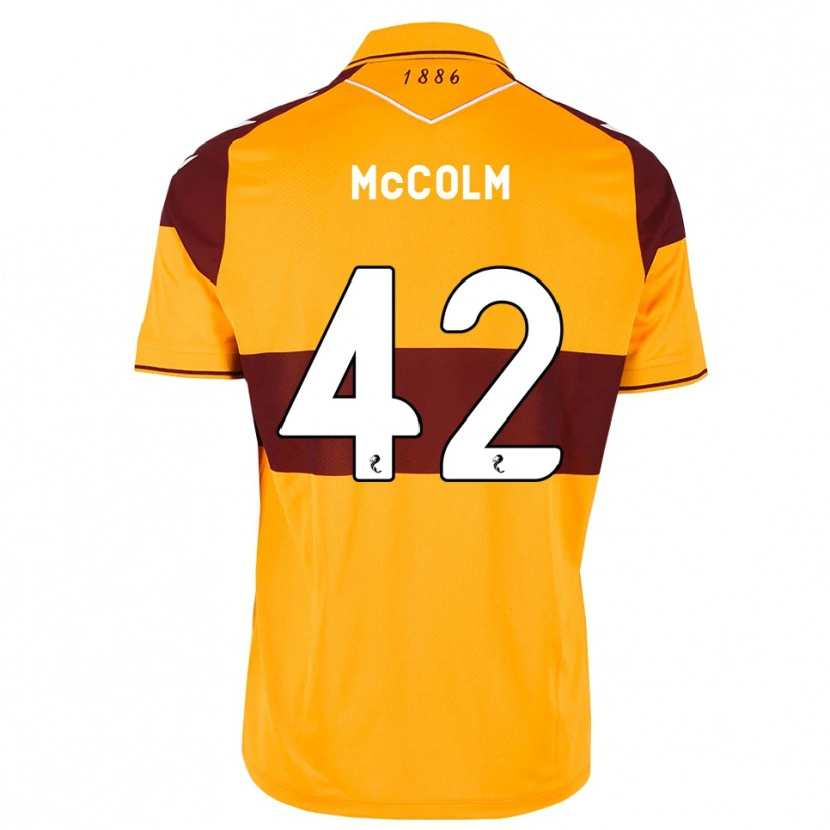 Danxen Homem Camisola Rocco Mccolm #42 Marrom Laranja Principal 2026/27 Camisa Brasil