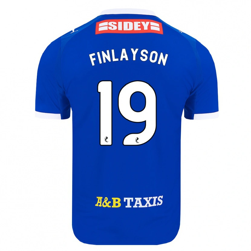 Danxen Homem Camisola Danny Finlayson #19 Azul Vermelho Amarelo Principal 2026/27 Camisa Brasil