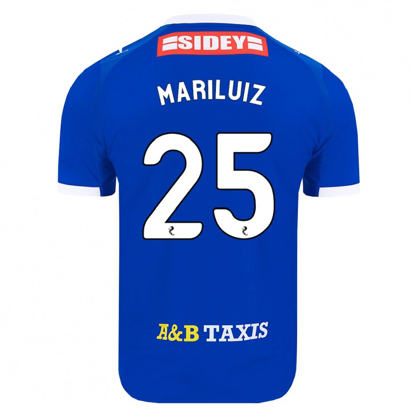 Danxen Homem Camisola Mariluiz Sanchez #25 Azul Vermelho Amarelo Principal 2026/27 Camisa Brasil