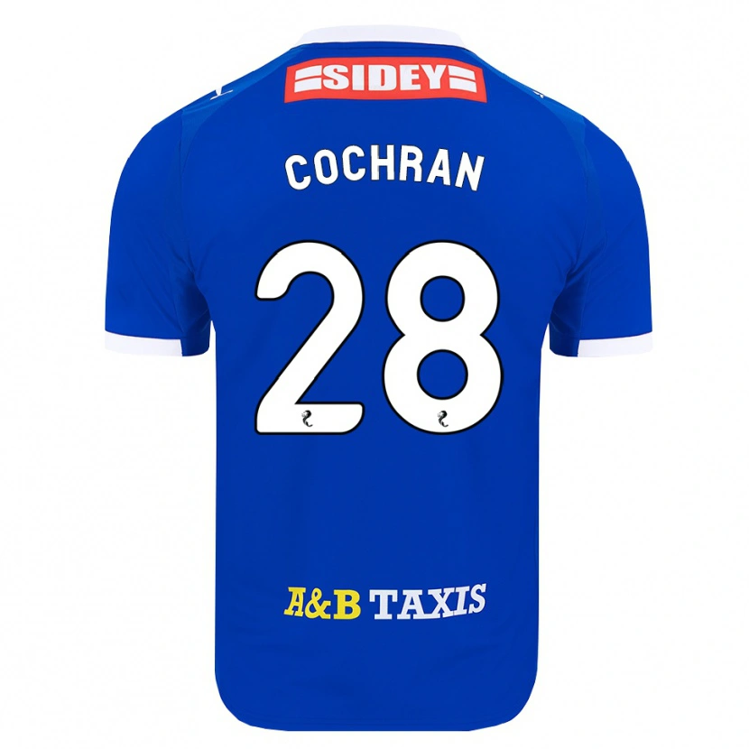 Danxen Homem Camisola Bobby Cochran #28 Azul Vermelho Amarelo Principal 2026/27 Camisa Brasil
