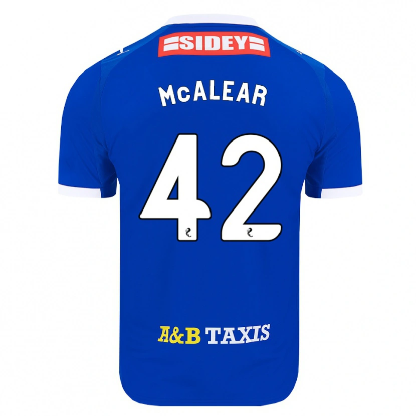 Danxen Homem Camisola Reece Mcalear #42 Azul Vermelho Amarelo Principal 2026/27 Camisa Brasil