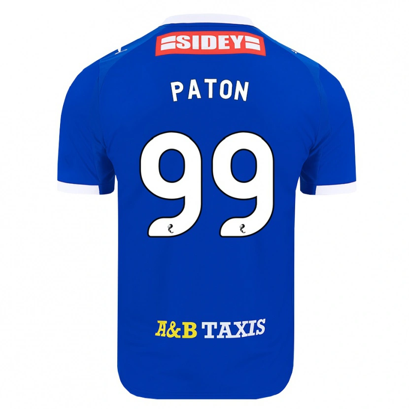 Danxen Homem Camisola Ruari Paton #99 Azul Vermelho Amarelo Principal 2026/27 Camisa Brasil