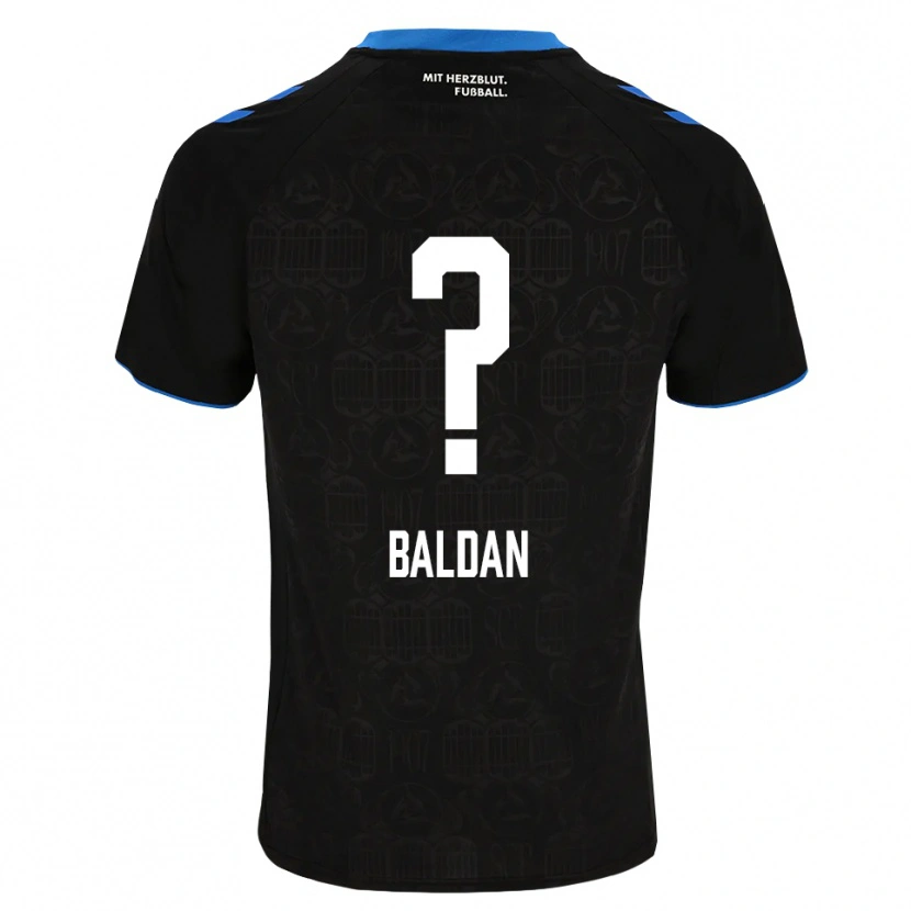 Danxen Homem Camisola Ziya Baldan #0 Preto Branco Vermelho Principal 2026/27 Camisa Brasil