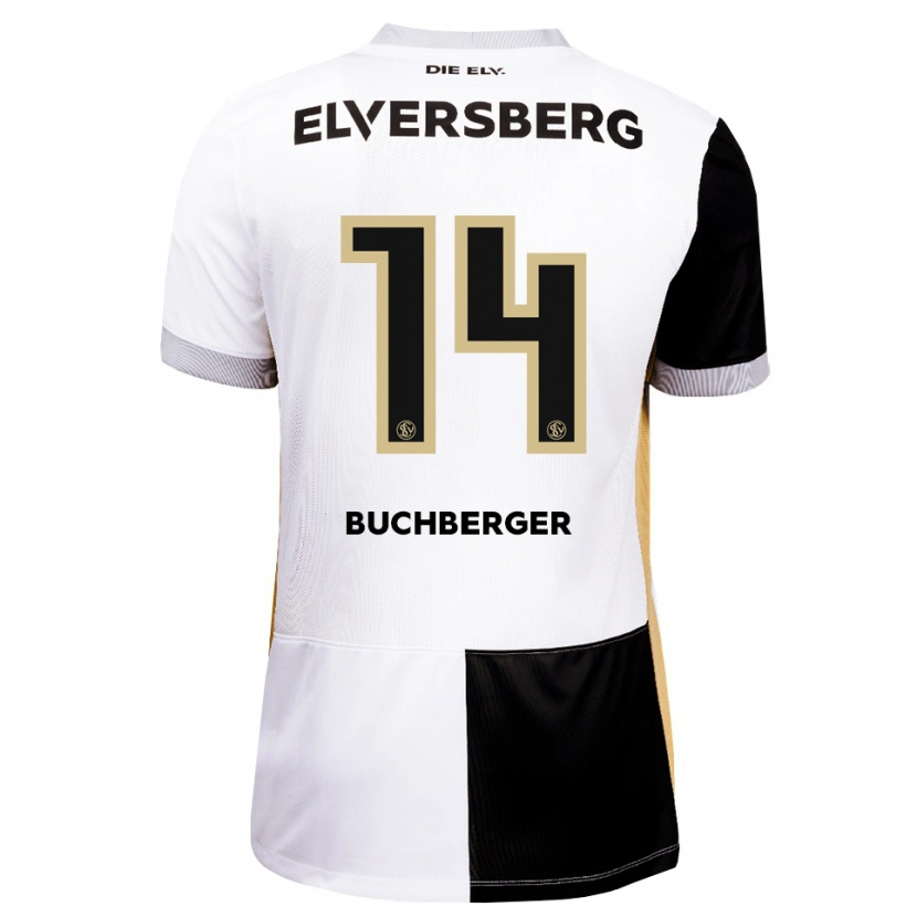 Danxen Homem Camisola Jonas Buchberger #14 Preto Branco Marrom Principal 2026/27 Camisa Brasil
