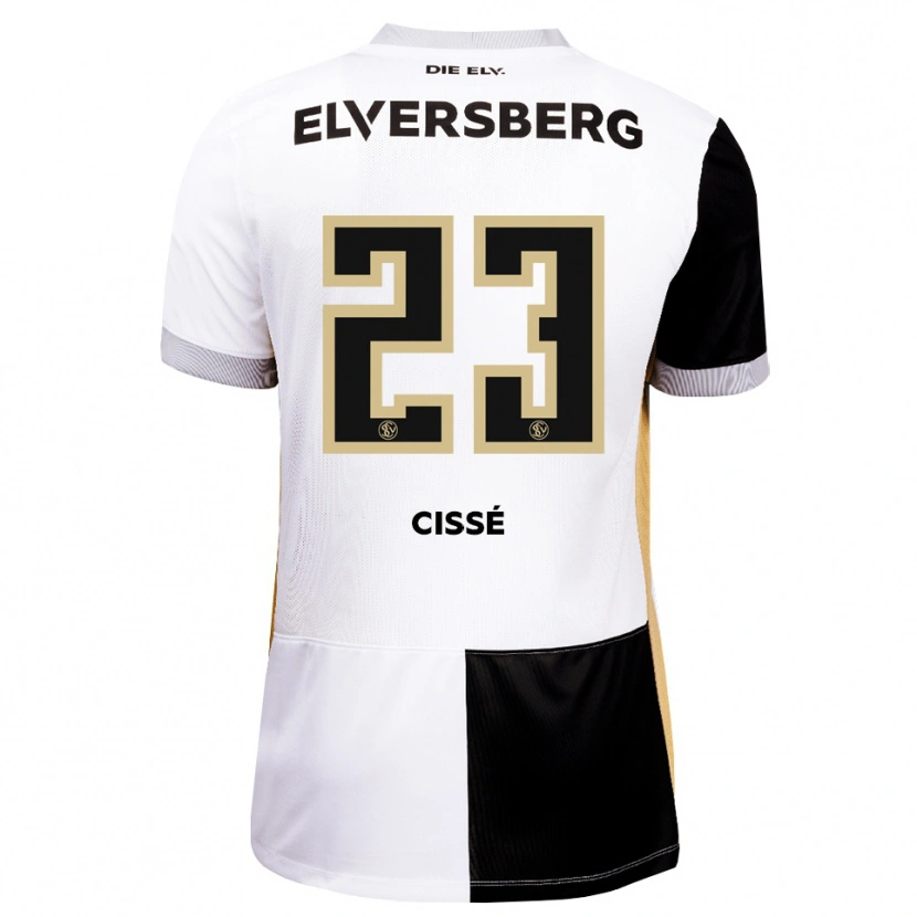 Danxen Homem Camisola Salif Cissé #23 Preto Branco Marrom Principal 2026/27 Camisa Brasil