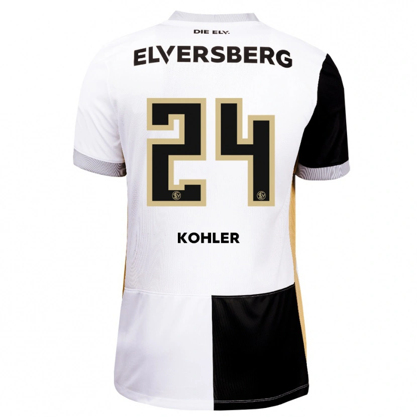 Danxen Homem Camisola Lukas Kohler #24 Preto Branco Marrom Principal 2026/27 Camisa Brasil