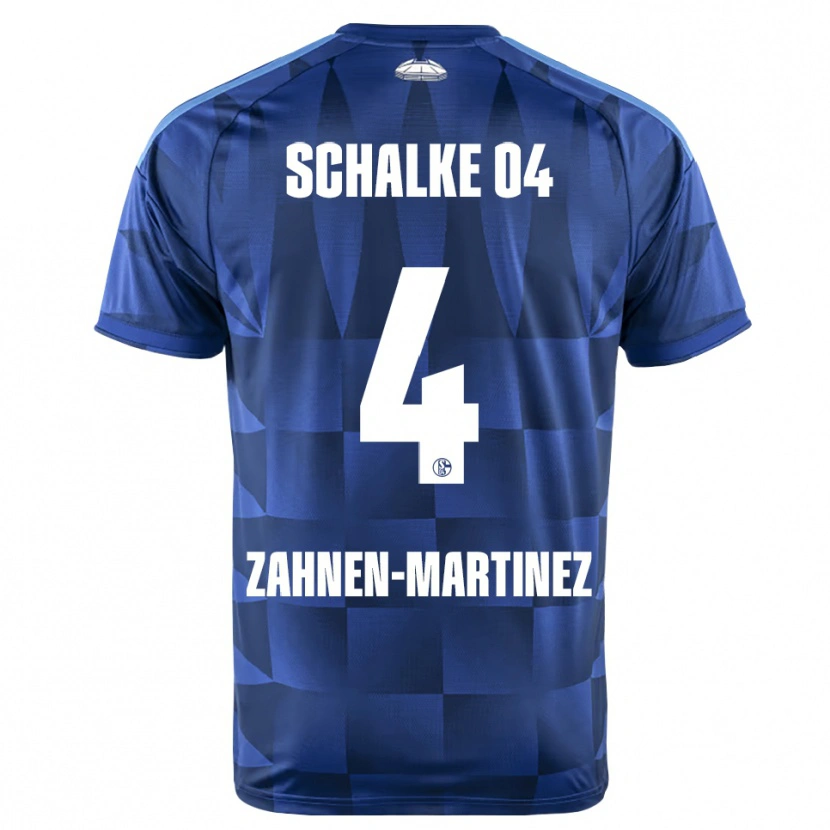 Danxen Homem Camisola Pablo Zahnen-Martinez #4 Azul Escuro Amarelo Branco Principal 2026/27 Camisa Brasil