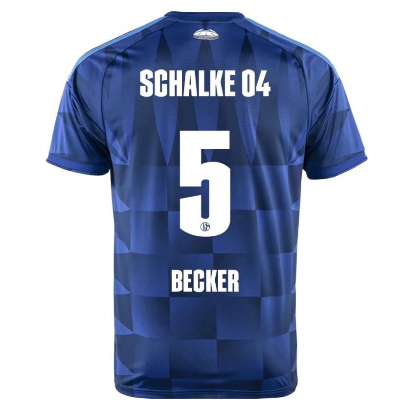 Danxen Homem Camisola Timo Becker #5 Azul Escuro Amarelo Branco Principal 2026/27 Camisa Brasil