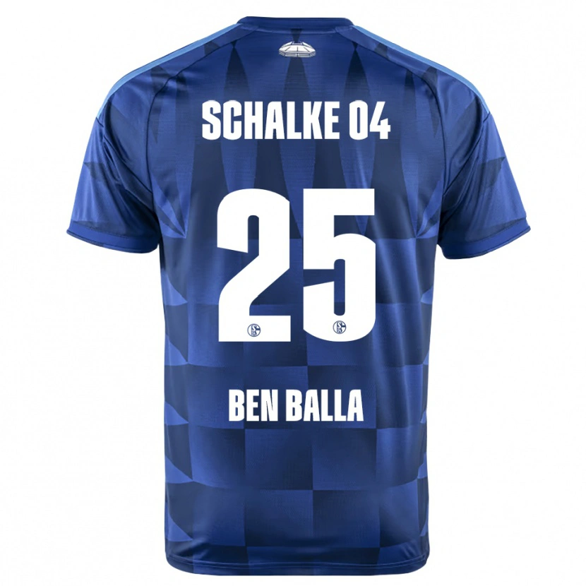 Danxen Homem Camisola Yassin Ben Balla #25 Azul Escuro Amarelo Branco Principal 2026/27 Camisa Brasil