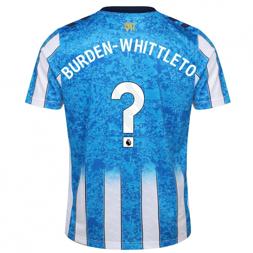 Danxen Homem Camisola Charlie Burden-Whittleton #0 Branco Azul Laranja Principal 2026/27 Camisa Brasil