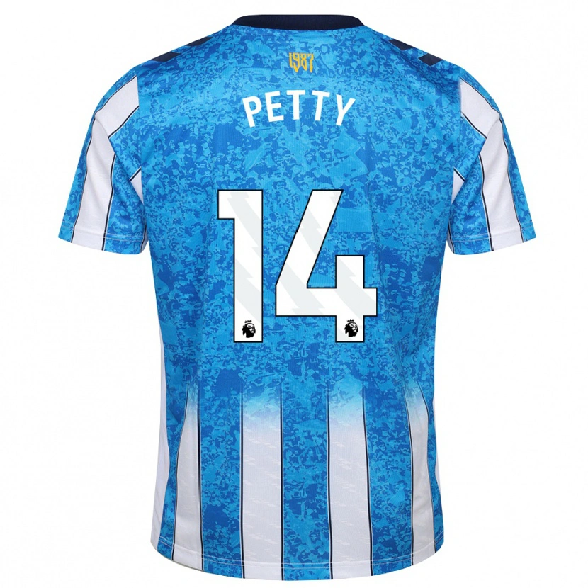 Danxen Homem Camisola Billy Petty #14 Branco Azul Laranja Principal 2026/27 Camisa Brasil