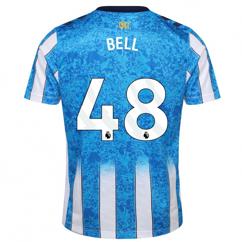 Danxen Homem Camisola Luke Bell #48 Branco Azul Laranja Principal 2026/27 Camisa Brasil