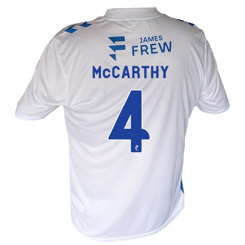 Danxen Homem Camisola Cathal Mccarthy #4 Azul Real Branco Principal 2026/27 Camisa Brasil