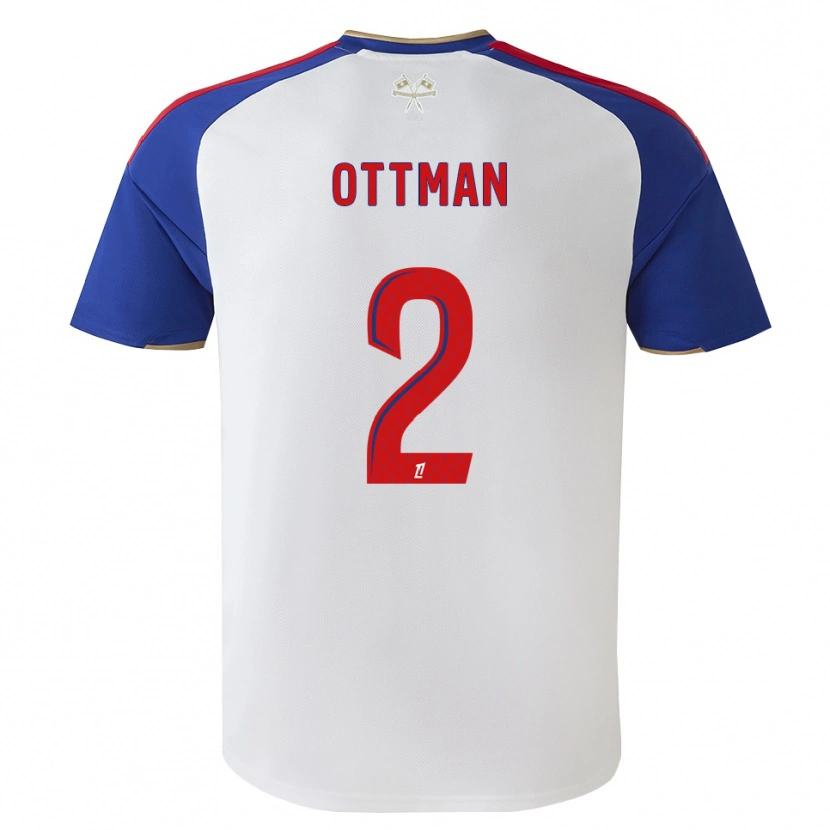 Danxen Homem Camisola Ottman Katırağ #2 Azul Real Vermelho Branco Principal 2026/27 Camisa Brasil