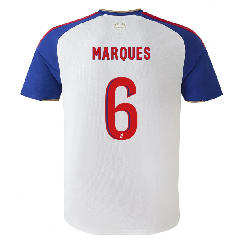 Danxen Homem Camisola Joss Marques #6 Azul Real Vermelho Branco Principal 2026/27 Camisa Brasil