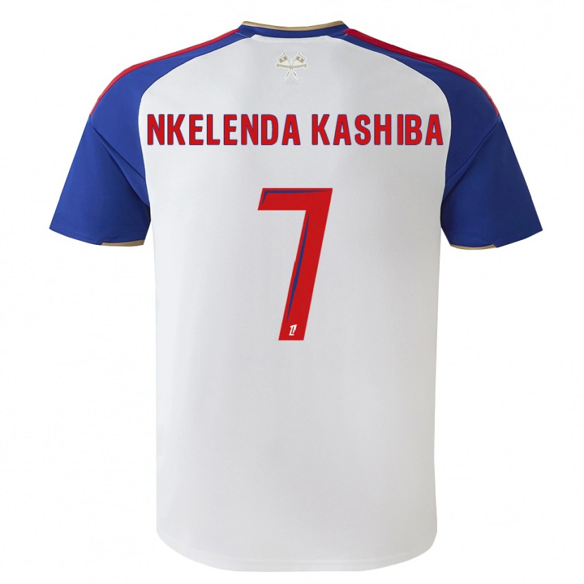 Danxen Homem Camisola Jason Nkelenda Kashiba #7 Azul Real Vermelho Branco Principal 2026/27 Camisa Brasil