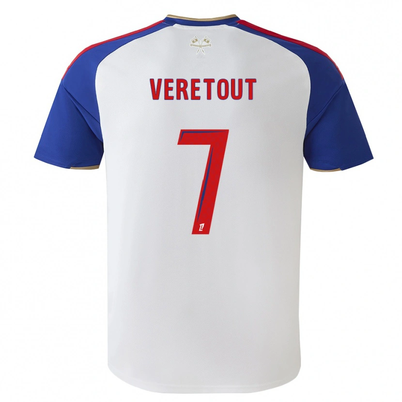 Danxen Homem Camisola Jordan Veretout #7 Azul Real Vermelho Branco Principal 2026/27 Camisa Brasil