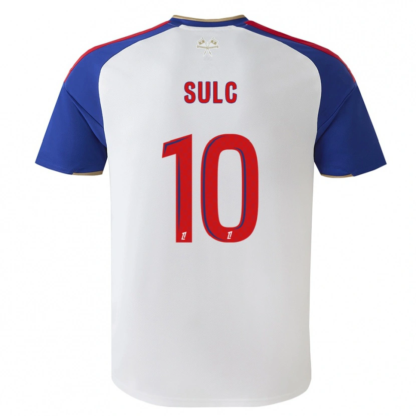 Danxen Homem Camisola Pavel Sulc #10 Azul Real Vermelho Branco Principal 2026/27 Camisa Brasil
