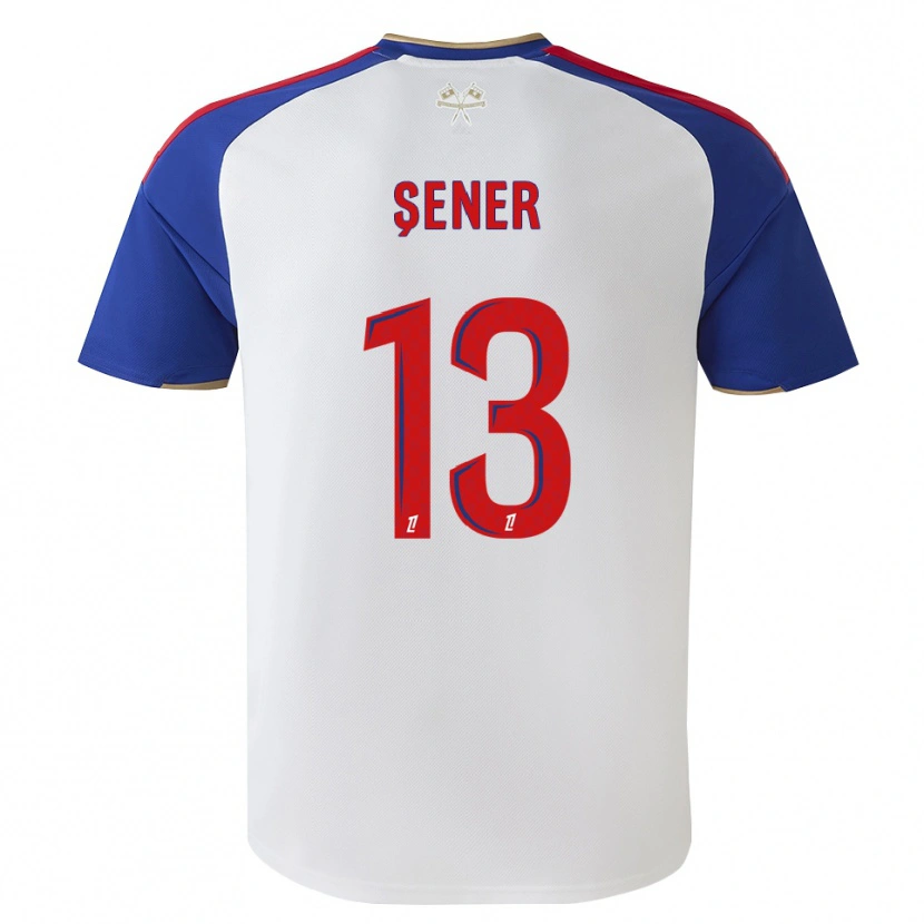 Danxen Homem Camisola Haktan Şener #13 Azul Real Vermelho Branco Principal 2026/27 Camisa Brasil