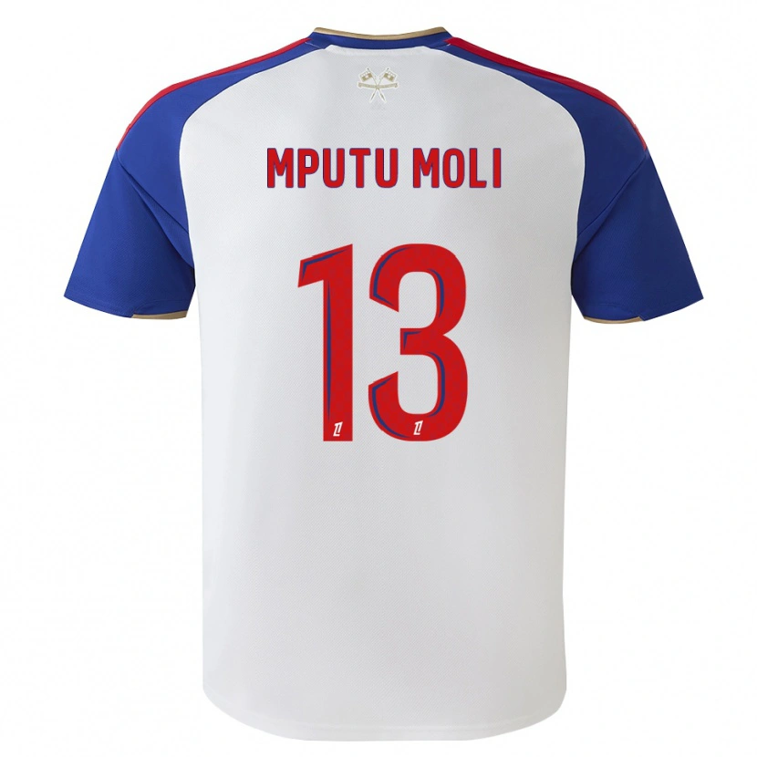 Danxen Homem Camisola Jérémie Mputu Moli #13 Azul Real Vermelho Branco Principal 2026/27 Camisa Brasil