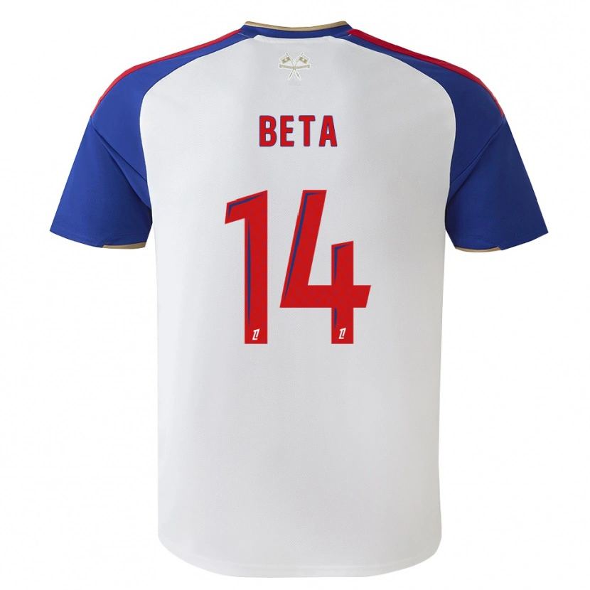 Danxen Homem Camisola Nathanaël Beta #14 Azul Real Vermelho Branco Principal 2026/27 Camisa Brasil