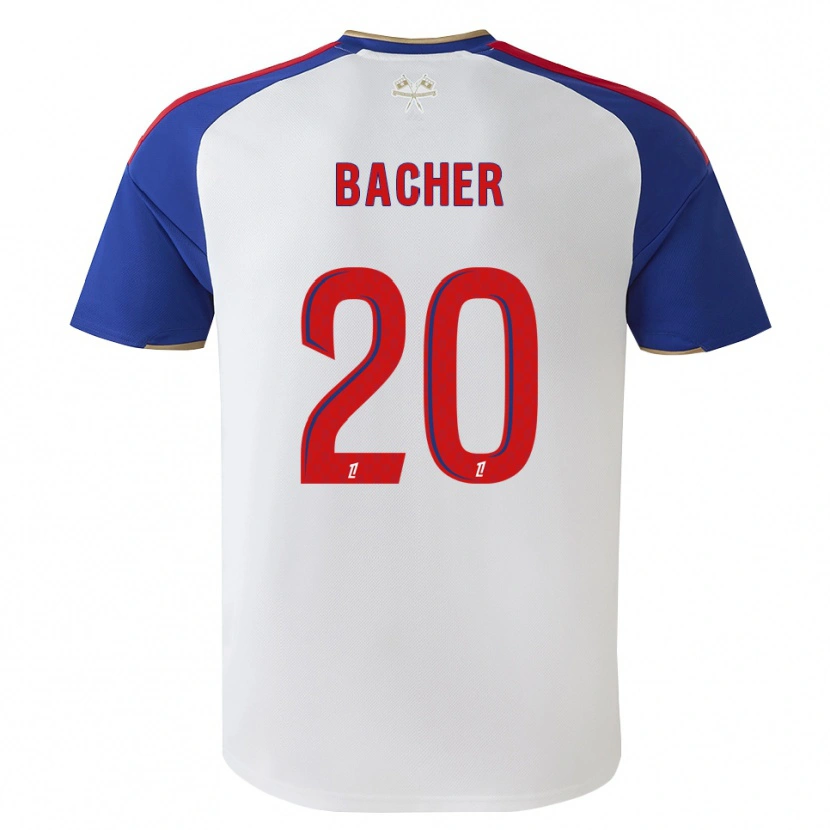 Danxen Homem Camisola Felix Bacher #20 Azul Real Vermelho Branco Principal 2026/27 Camisa Brasil